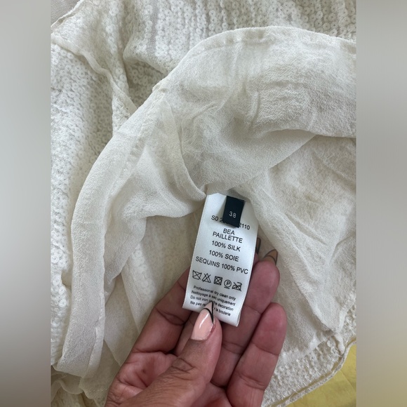 Joseph 100% silk with sequins skirt - Picture 4 of 7